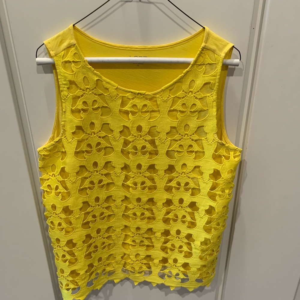 Yellow tank top